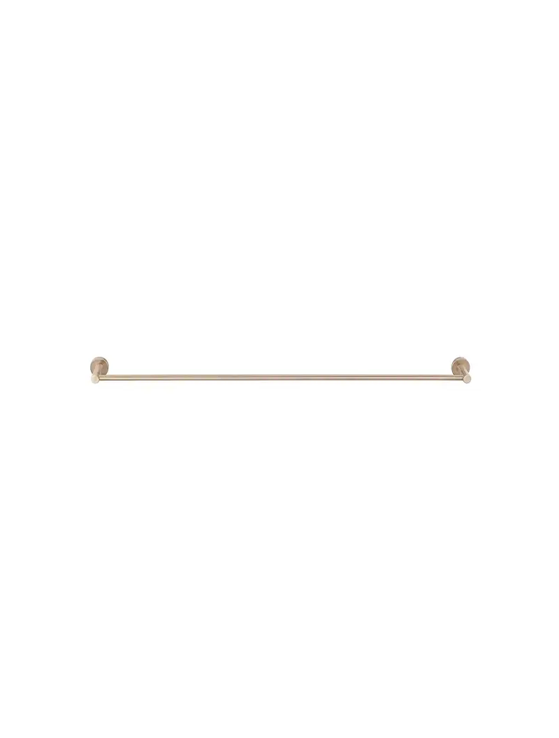 Round Single Towel Rail 600mm 